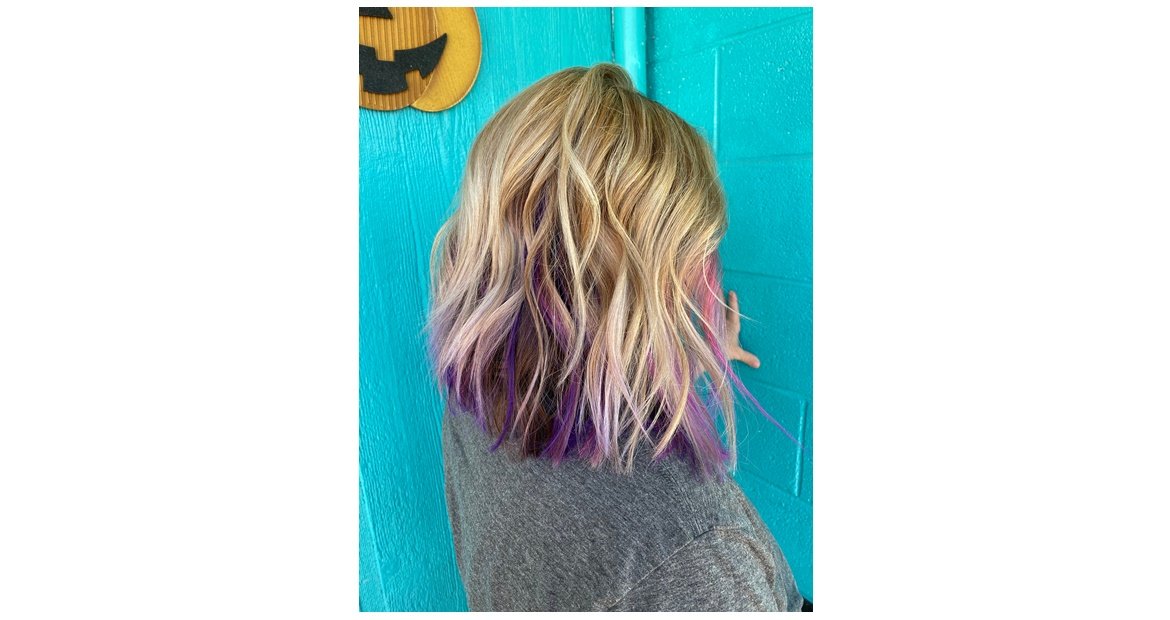 Ombré hair colorido
